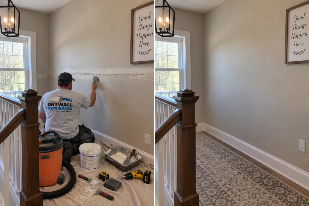 Drywall repair project photo 3