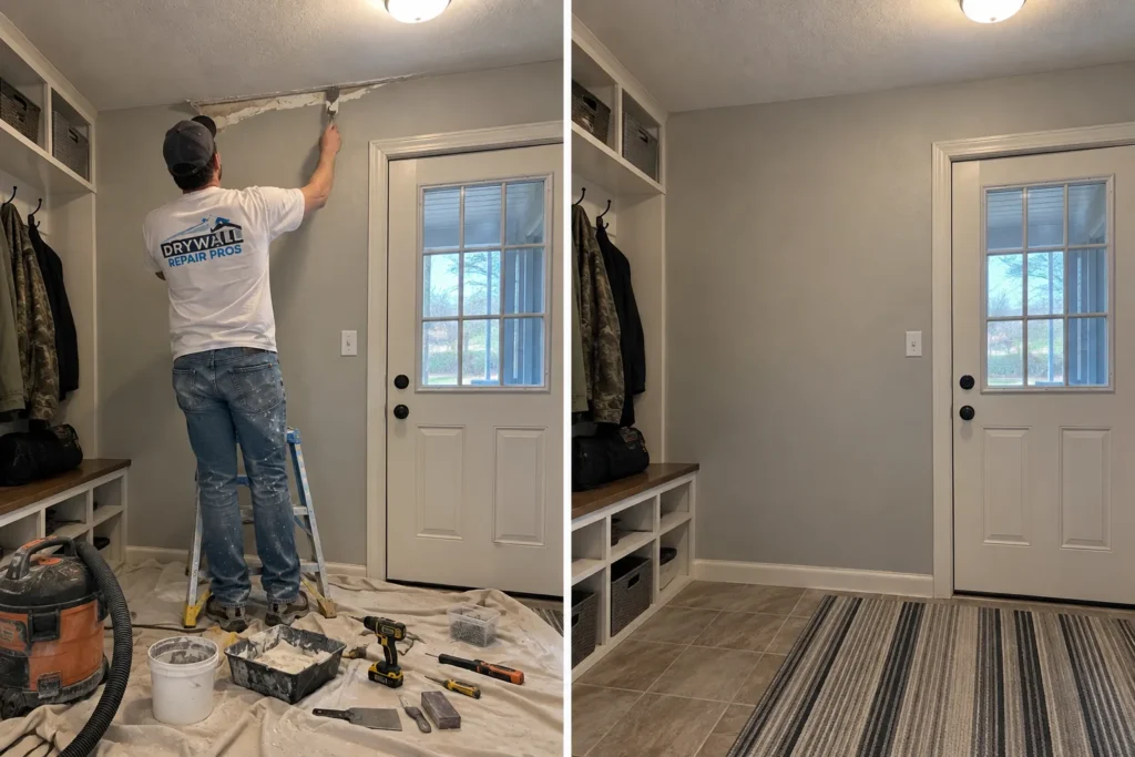 Drywall Damage Repairs drywall repair work
