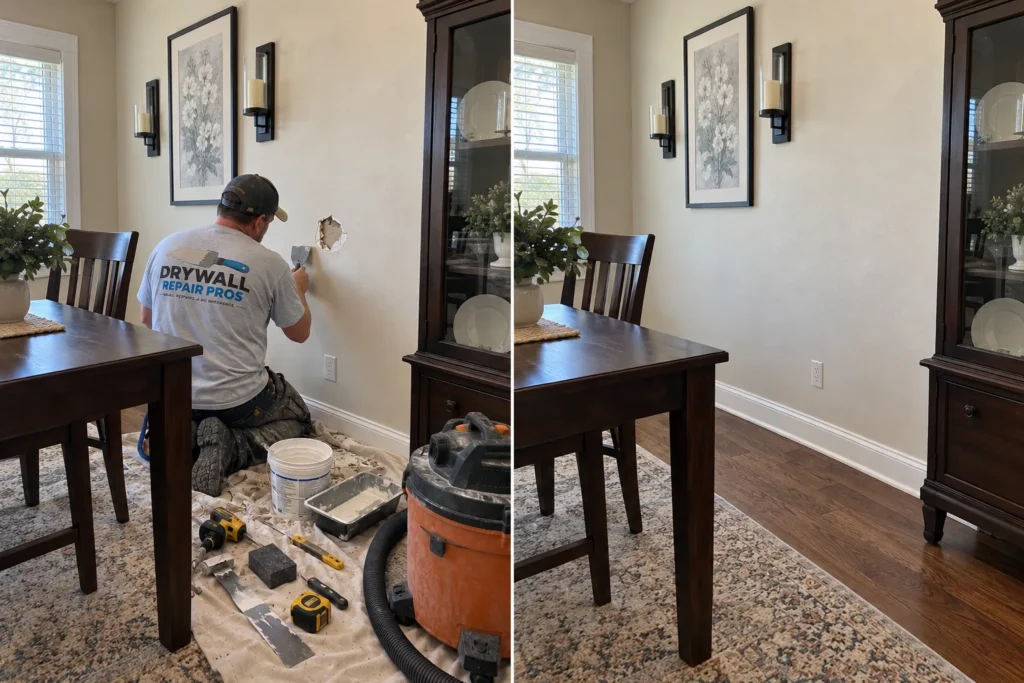 Drywall repair project photo 50