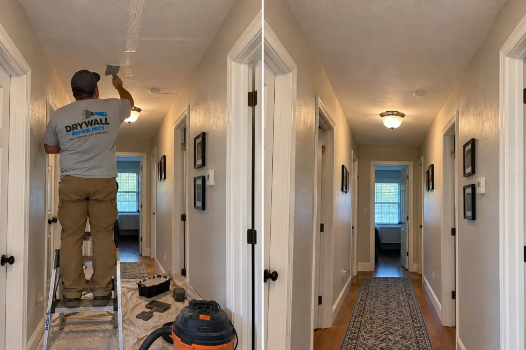 Drywall repair project photo 65