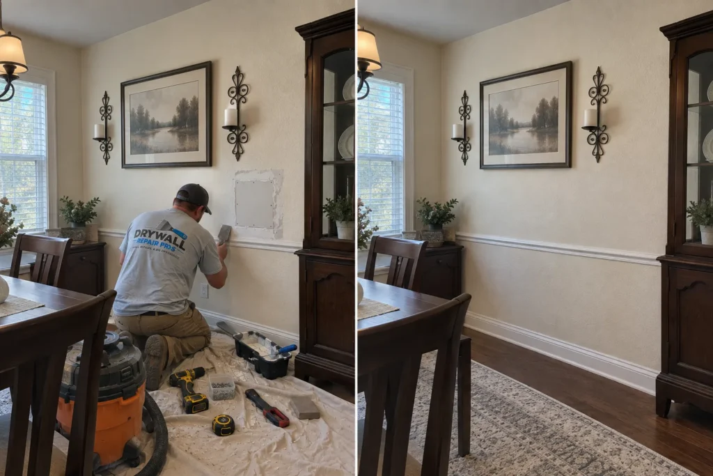 Drywall repair project photo 66