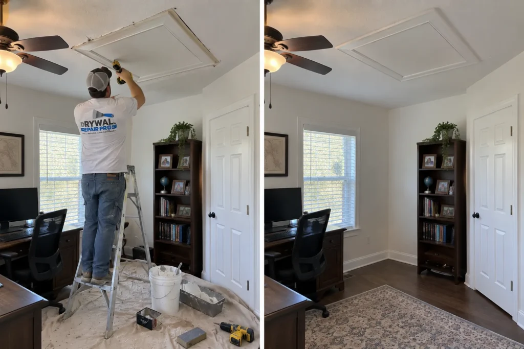 Drywall repair project photo 67