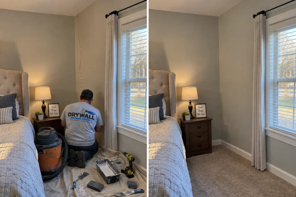 Drywall repair project photo 71