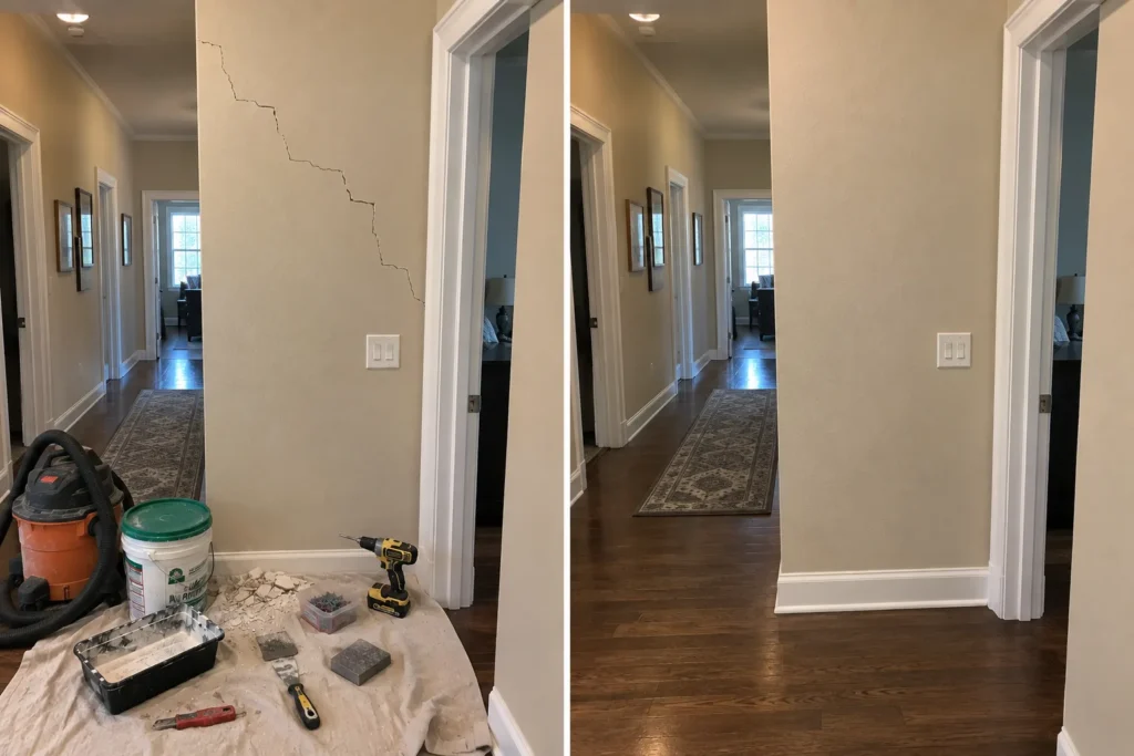 Drywall repair project photo 74