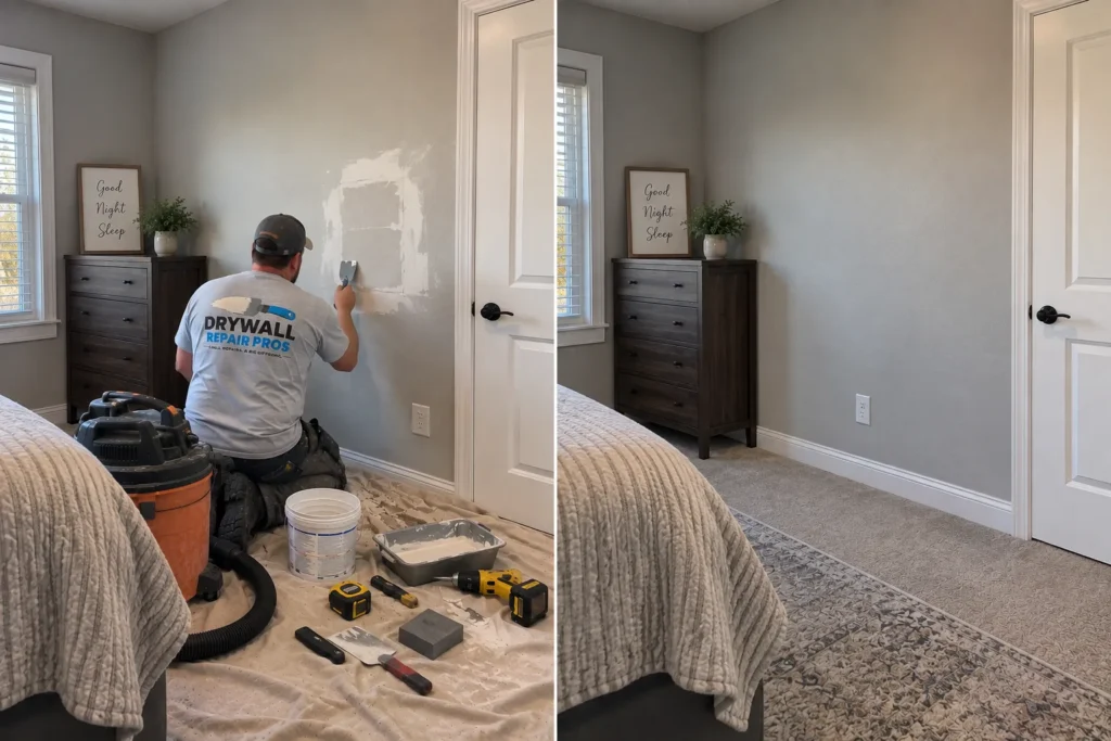 Drywall repair project photo 78