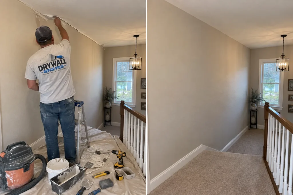 Drywall repair project photo 82