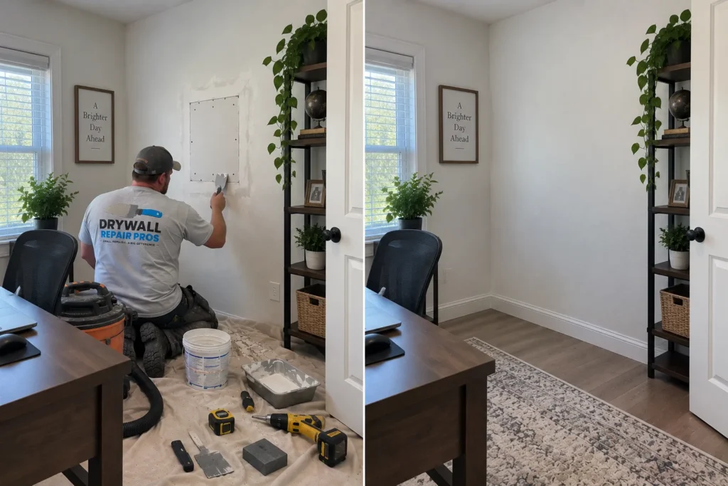 Drywall repair project photo 90