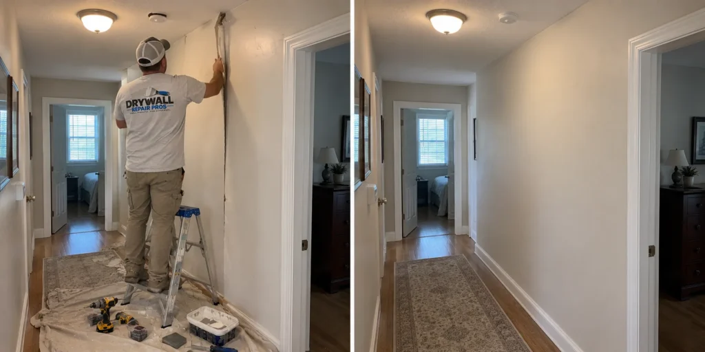 Drywall repair project photo 110