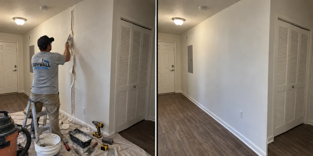 Drywall repair project photo 111