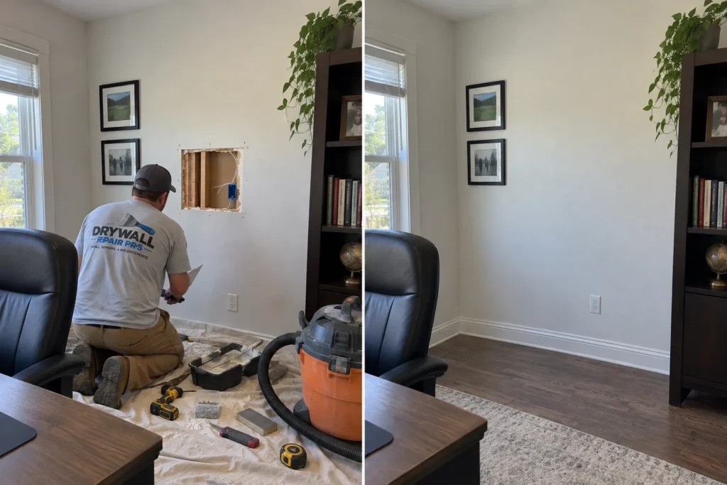 Drywall repair project photo 115